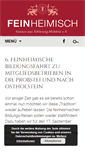 Mobile Screenshot of feinheimisch.de
